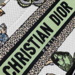 Christian Dior Mini Dior Book Tote With Strap